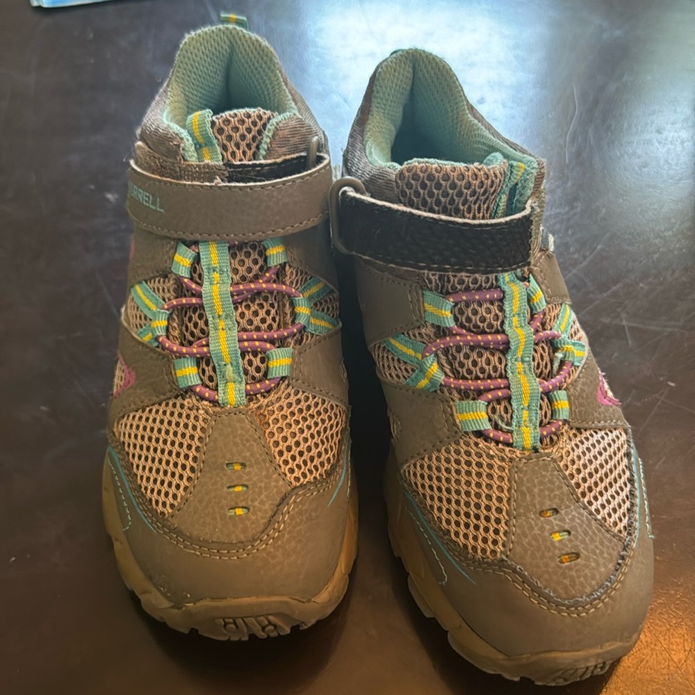 Kids Merrell hiking shoes